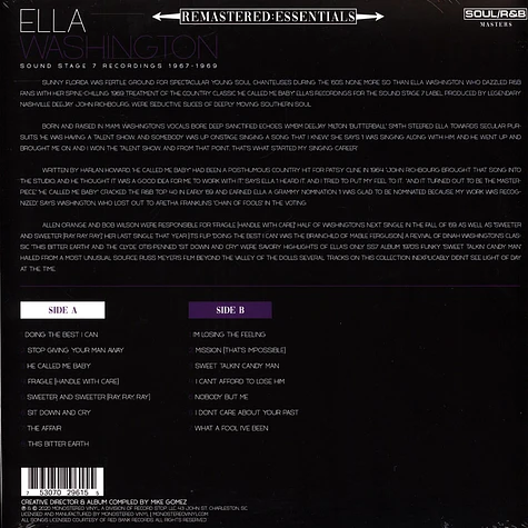 Ella Washington - Remastered: Essentials Translucent Purple Vinyl Edition