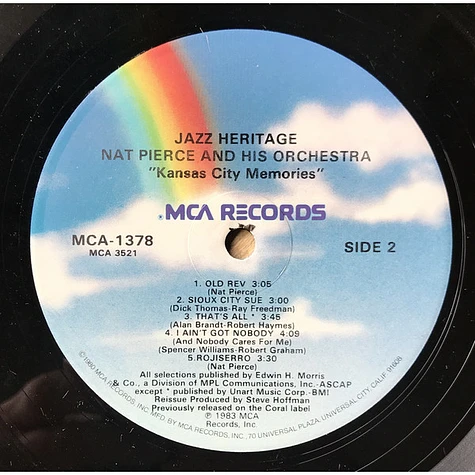 The Nat Pierce Orchestra - Kansas City Memories