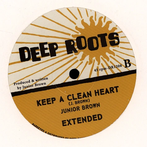 Junior Brown - Rasta-Ration, Version / Keep A Clean Heart (Extended)