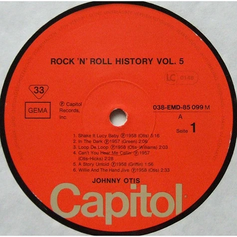 Johnny Otis - Rock'N'Roll History Vol.5
