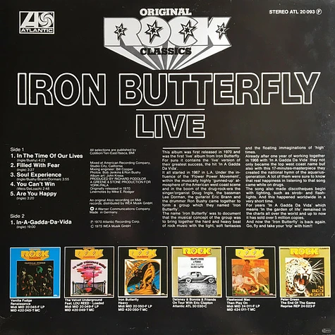 Iron Butterfly - Live