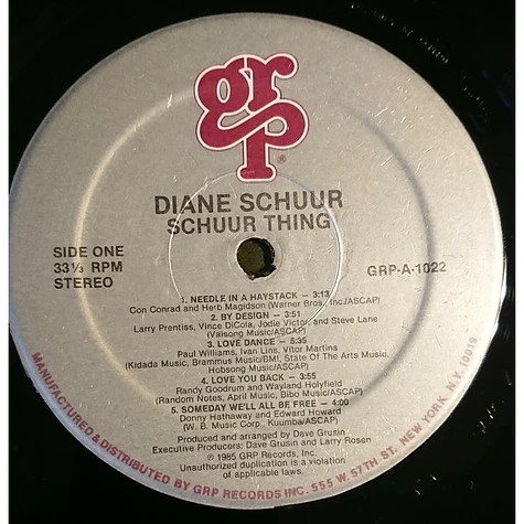 Diane Schuur - Schuur Thing