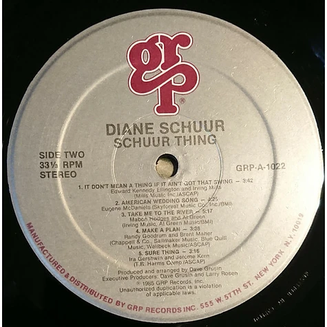 Diane Schuur - Schuur Thing