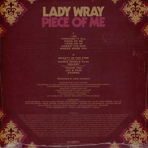 Lady Wray - Piece Of Me Black Vinyl Edition