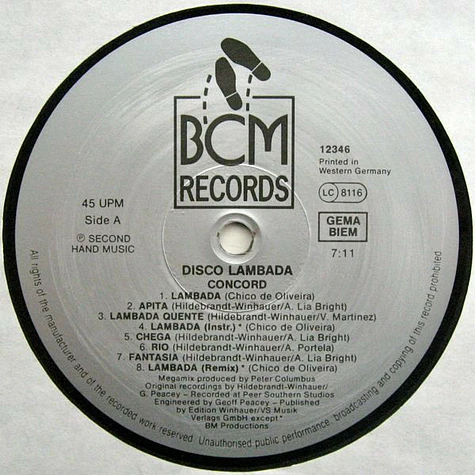 Concord - Disco Lambada