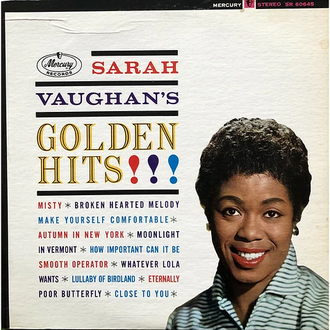 Sarah Vaughan - Sarah Vaughan's Golden Hits