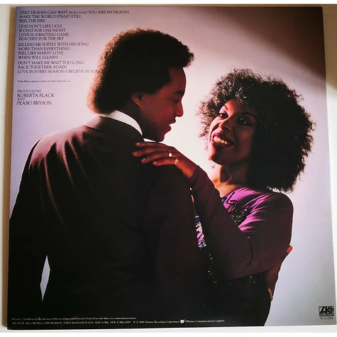 Roberta Flack And Peabo Bryson - Live & More