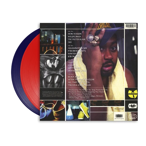 GHOSTFACE KILLAH - IRONMAN (BLUE & RED)
