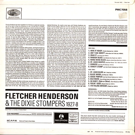 Fletcher Henderson & The Dixie Stompers - Fletcher Henderson & The Dixie Stompers 1927-8