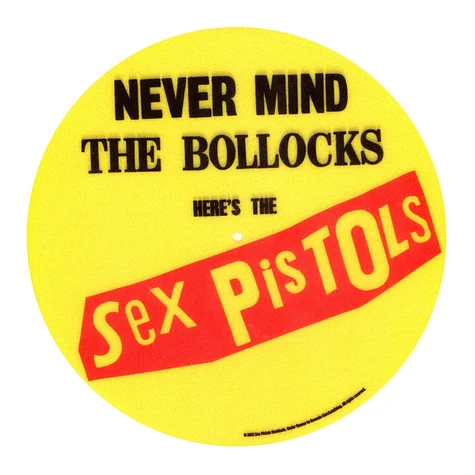 The Sex Pistols - Never Mind The Bollocks Slipmat