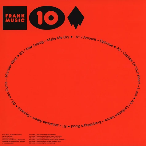 V.A. - 10 Years Frank Music