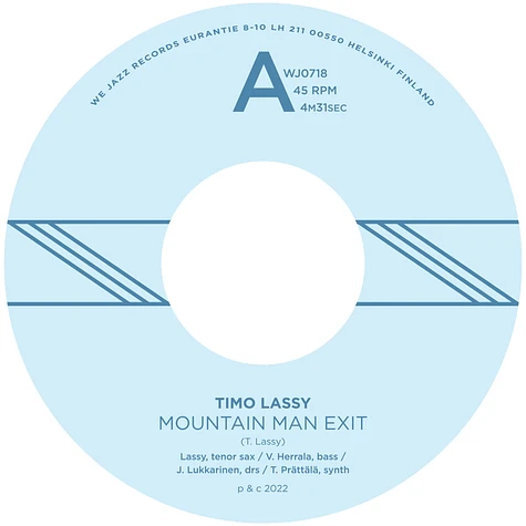 Timo Lassy - Mountain Man Exit / Orlo Black Vinyl Edition