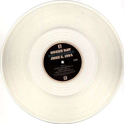 Green Day - BBC Sessions Limited Milky Clear Vinyl Edition