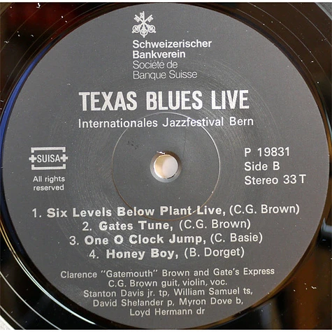 Clarence "Gatemouth" Brown and Gate's Express - Texas Blues Live In Concert