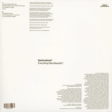 Spiritualized - Everything Was Beautiful Pink Vinyl Edition