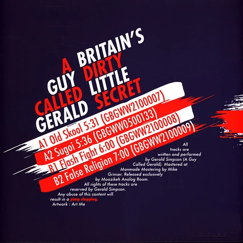 A Guy Called Gerald - Britain's Dirty Little Secret