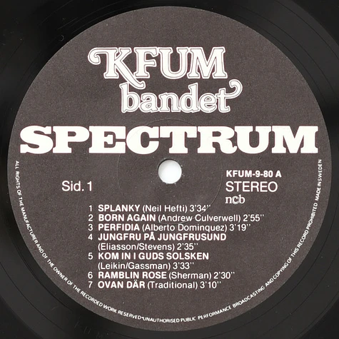 KFUM-bandet - Spectrum