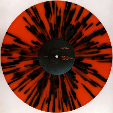 Mondaze - Late Bloom Orange Blue / Black Splattered Vinyl Edition