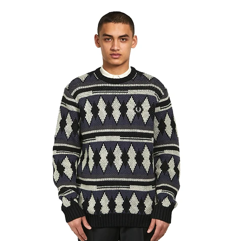 Fred Perry - Chunky Jacquard Jumper