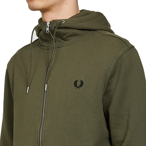 Fred Perry - Hooded Zip Through Sweatshirt