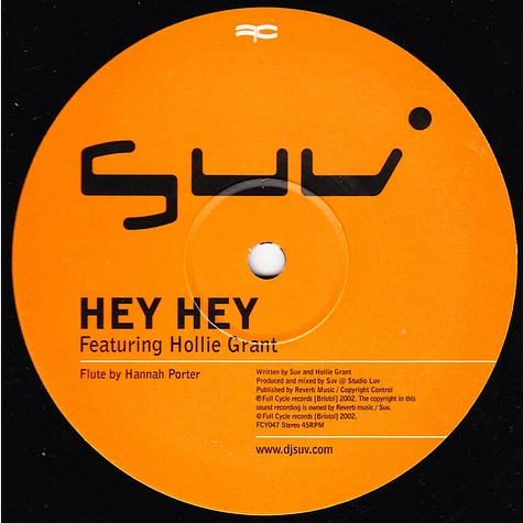 Suv / Reel Time - Hey Hey / Essential