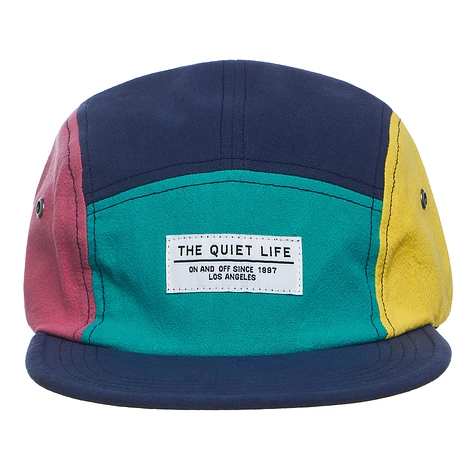 The Quiet Life - Crush Color Block 5 Panel Camper Hat