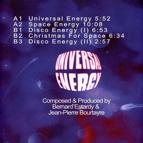Universal Energy - Universal Energy Colored Vinyl Edition