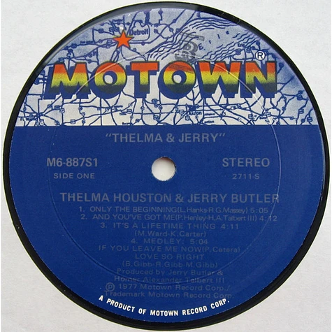 Thelma Houston & Jerry Butler - Thelma & Jerry