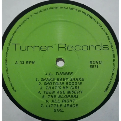 Jesse Lee Turner - Shake Baby Shake