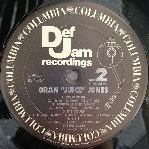 Oran 'Juice' Jones - Juice