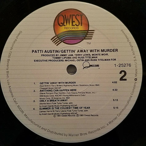 Patti Austin - Gettin' Away With Murder