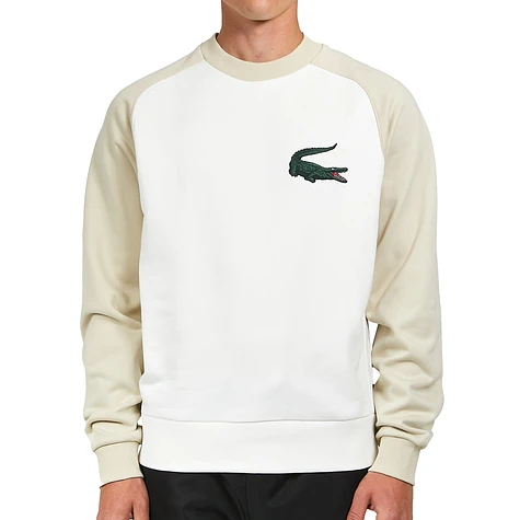 Lacoste - Crocodile Cotton Fleece Sweatshirt