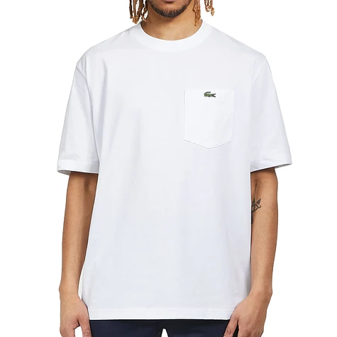 Lacoste L!ve - Loose Fit Print Cotton T Shirt