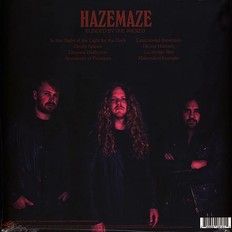 Hazemaze - Blinded By The Wicked Black Vinyl Edition