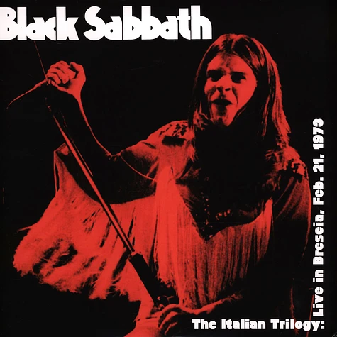 Black Sabbath - The Italian Trilogy: Live in Brescia 1973