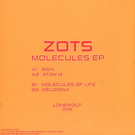 Zots - Molecules Of Life EP