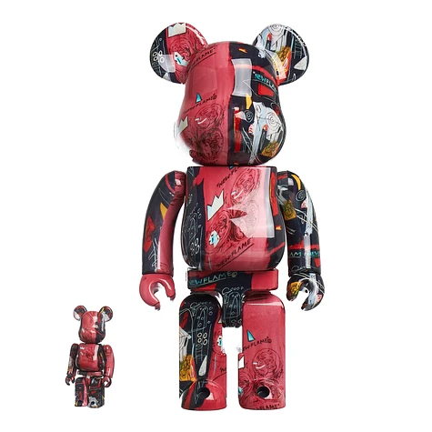 Medicom Toy - 100% + 400% Andy Warhol x Jean Michel Basquiat Be@rbrick Toy