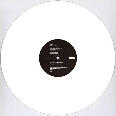 Thomas Leer & Robert Rental - The Bridge Colored Vinyl Edition