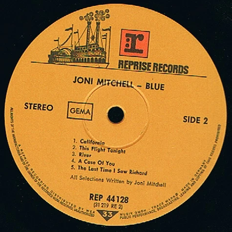 Joni Mitchell - Blue