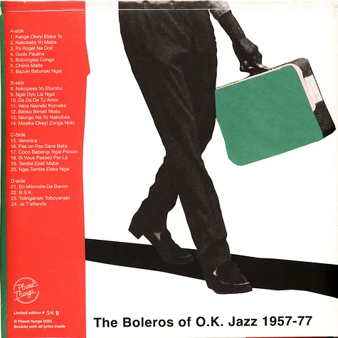 L'orchestre O.K. Jazz - Pas Un Pas Sans... The Boleros Of O.K. Jazz 1957-77 Deluxe Edition