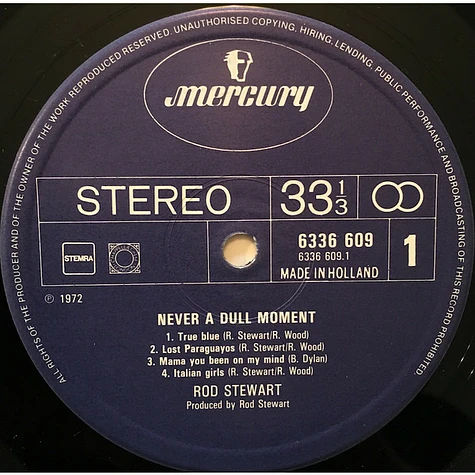 Rod Stewart - Never A Dull Moment