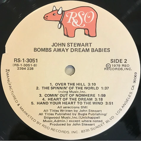 John Stewart - Bombs Away Dream Babies