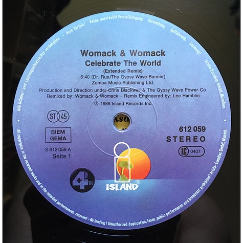 Womack & Womack - Celebrate The World