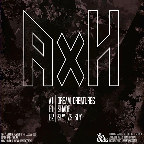 AxH (Andrew Howard) - Axh Ep Silver & Smoke Marble Vinyl Edition