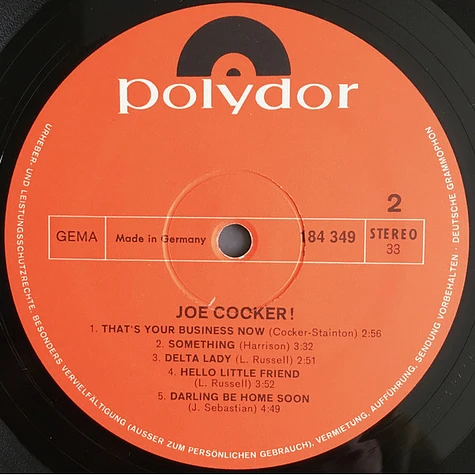 Joe Cocker - Joe Cocker!