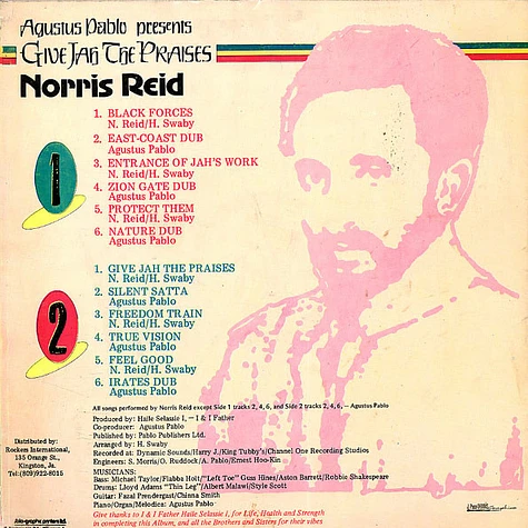 Norris Reid - Give Jah The Praises