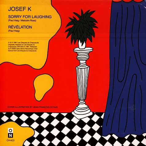 Josef K - Sorry For Laughing Yellow Vinyl Edition