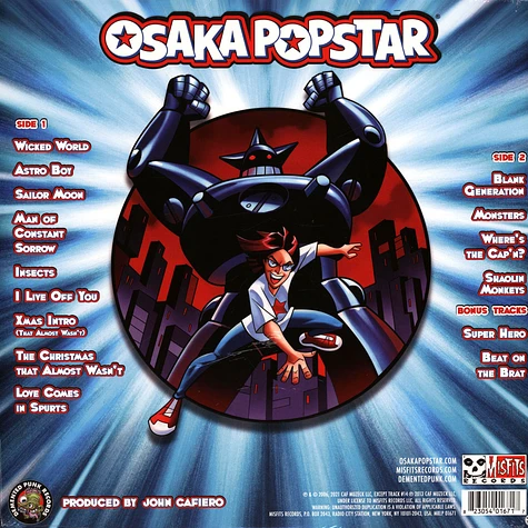 Osaka Popstar - Osaka Popstar And The American Legends Of Punk Colored Vinyl Edition