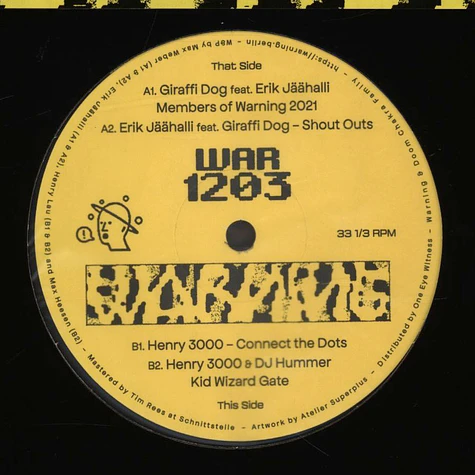 Giraffi Dog & Henry 3000 - WAR1203