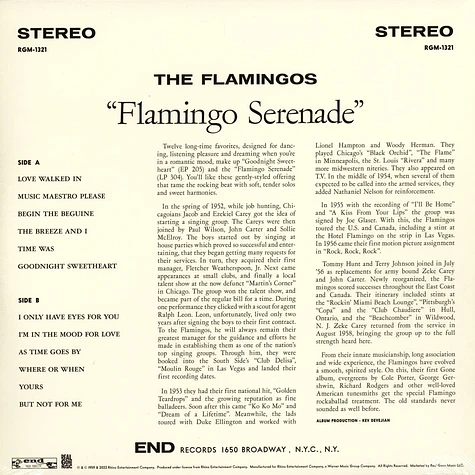 Flamingos - Flamingo Serenade